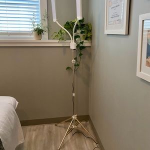 Glamcor Elite X Pro rose gold and white stand light for spa or other